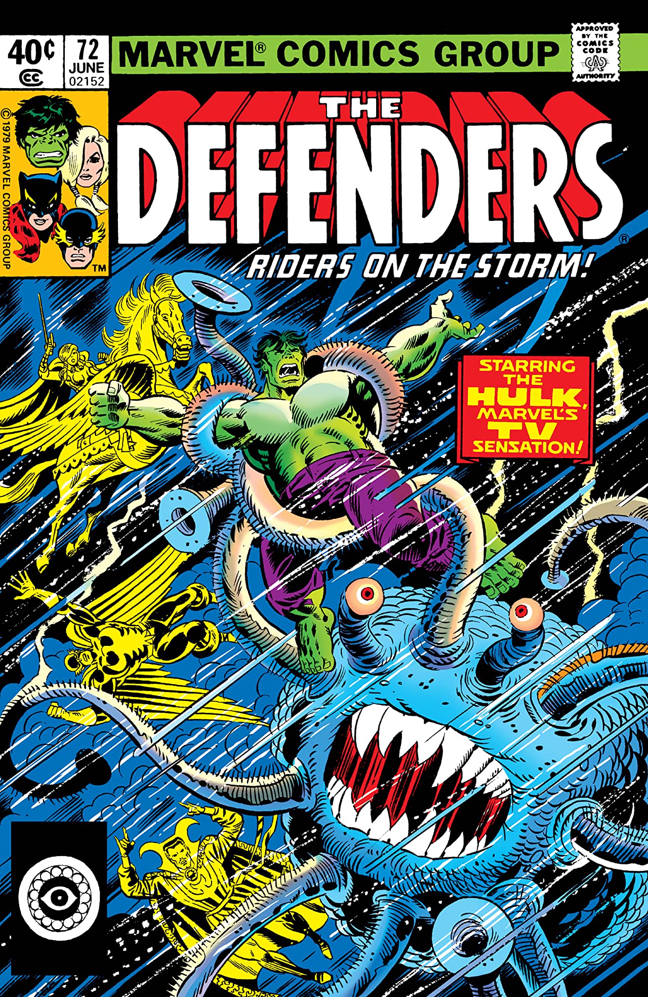 The Defenders #72 cover