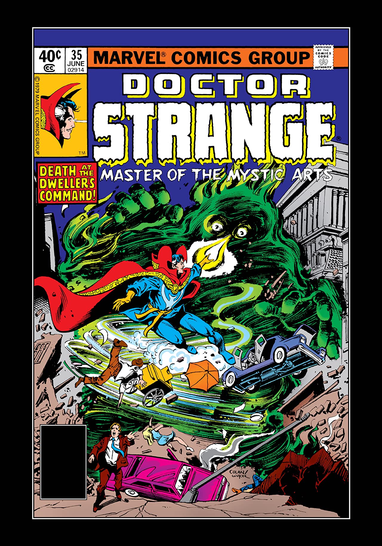 Doctor Strange #35 cover
