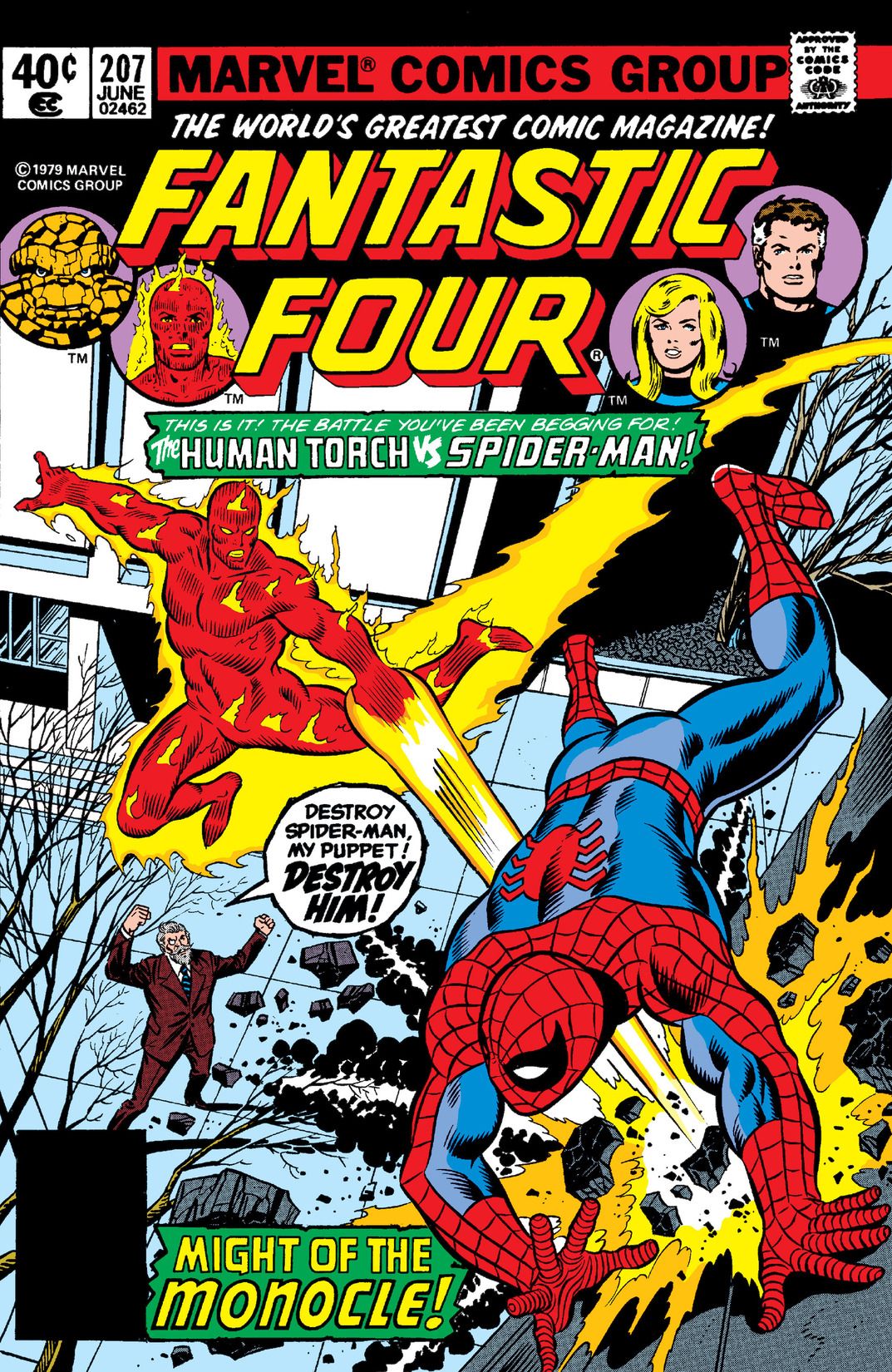 Fantastic Four #207 cover