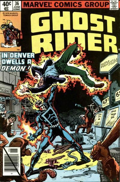 Ghost Rider #36 cover