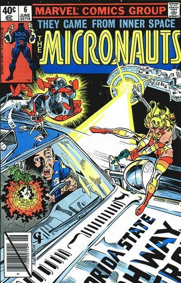 Micronauts #6 cover