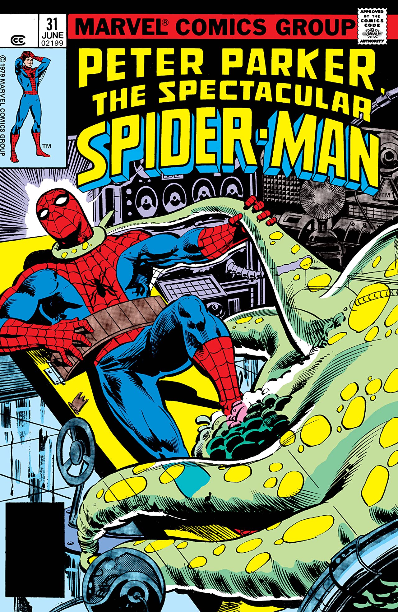 The Spectacular Spider-Man #31 cover