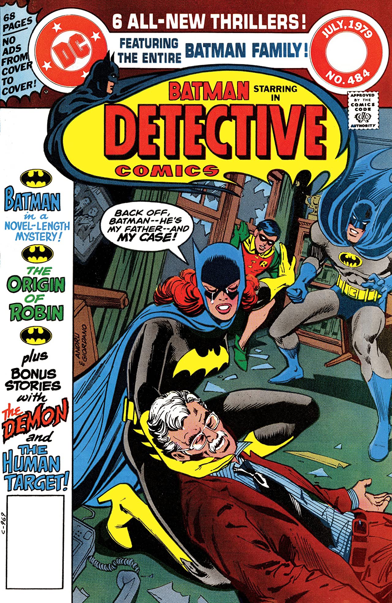 Detective Comics #484 cover
