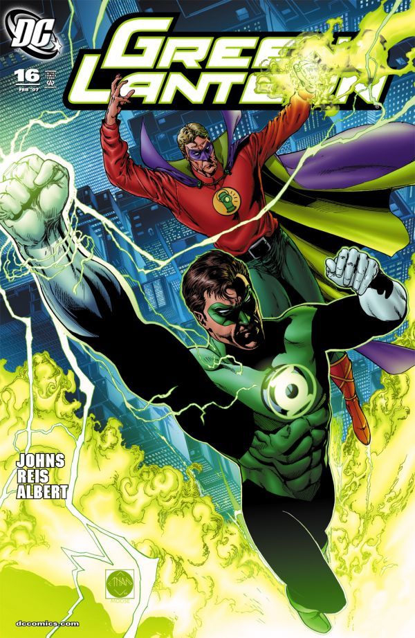 Green Lantern #16 cover