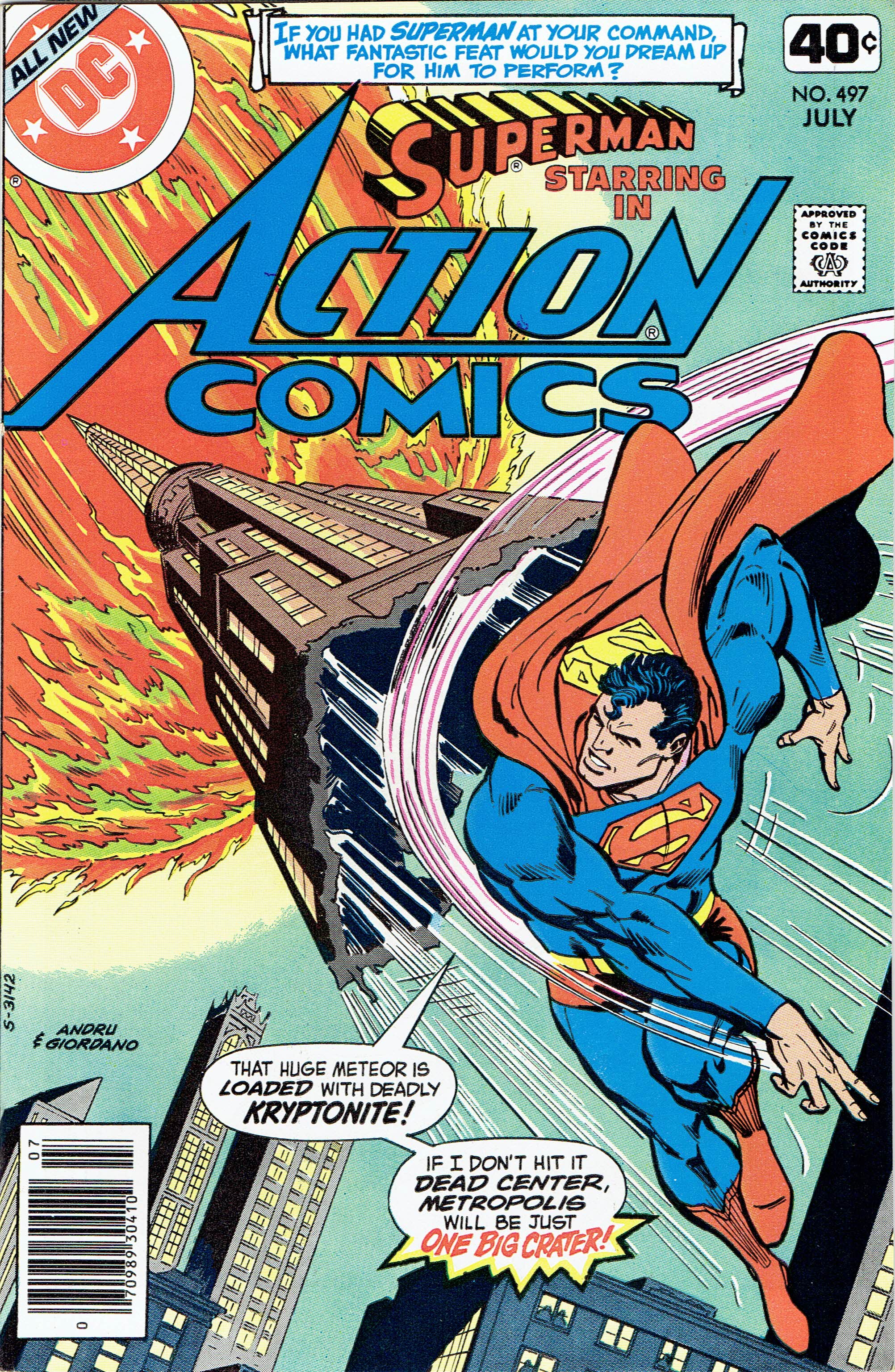 Action Comics #497 cover