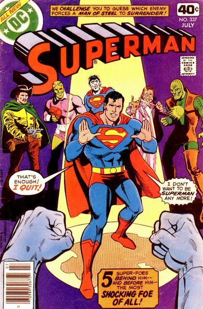 Superman #337 cover