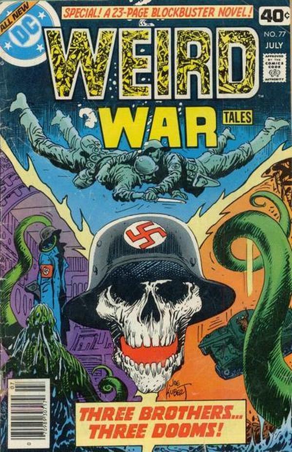 Weird War Tales #77 cover