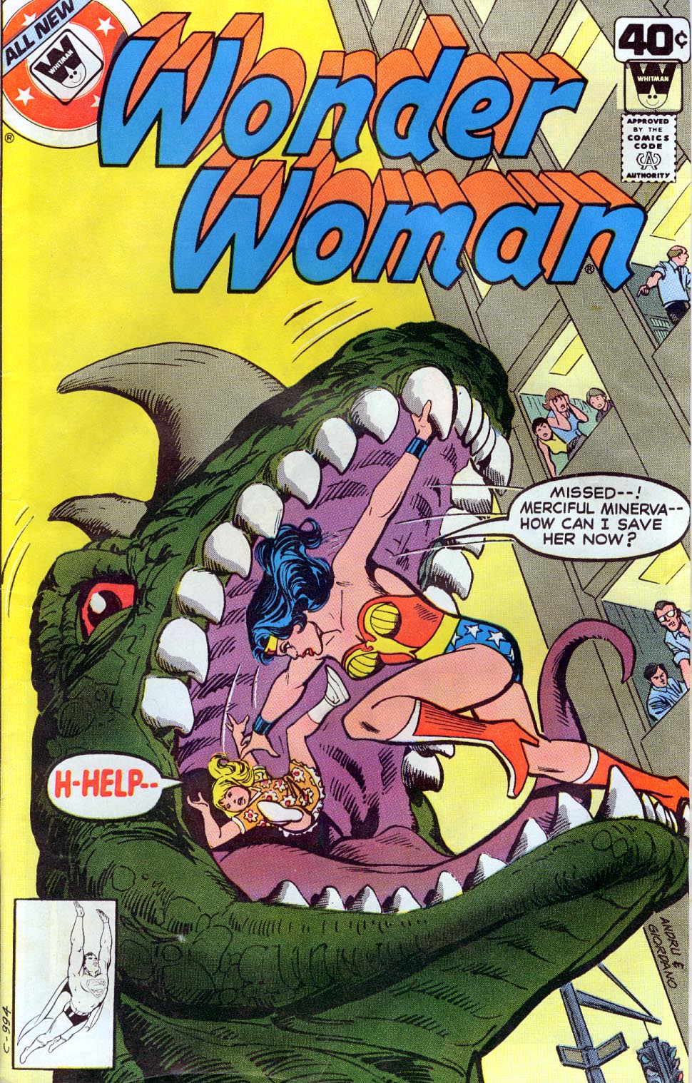 Wonder Woman #257 cover