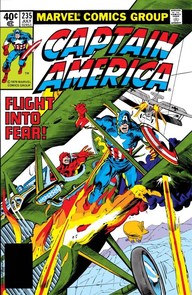 Captain America #235 cover