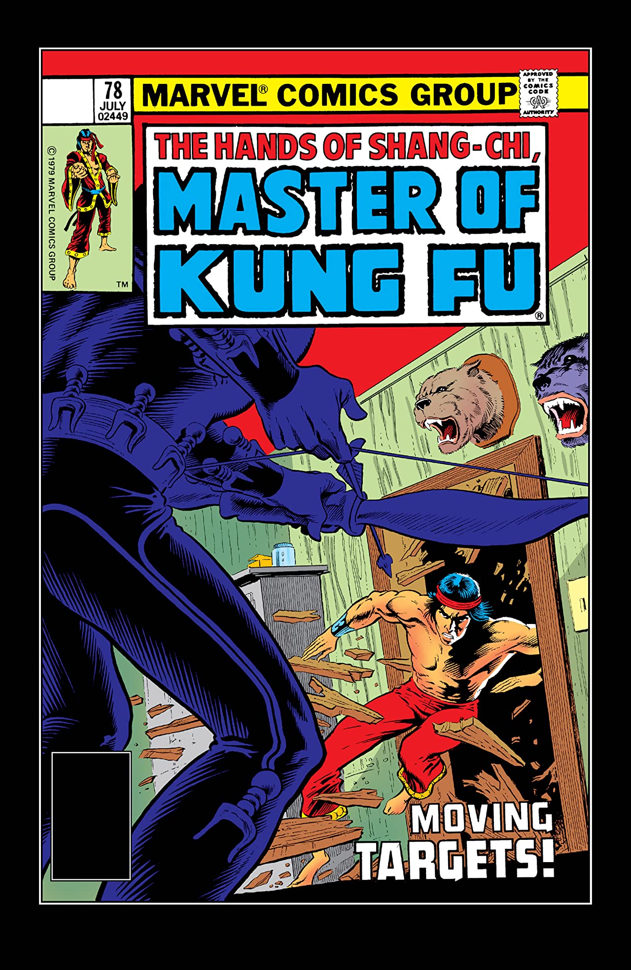 Master of Kung Fu #78 cover