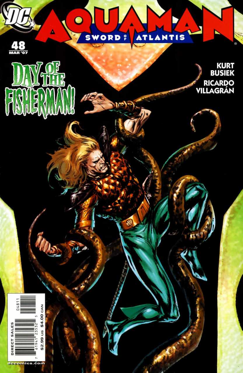 Aquaman: Sword of Atlantis #48 cover