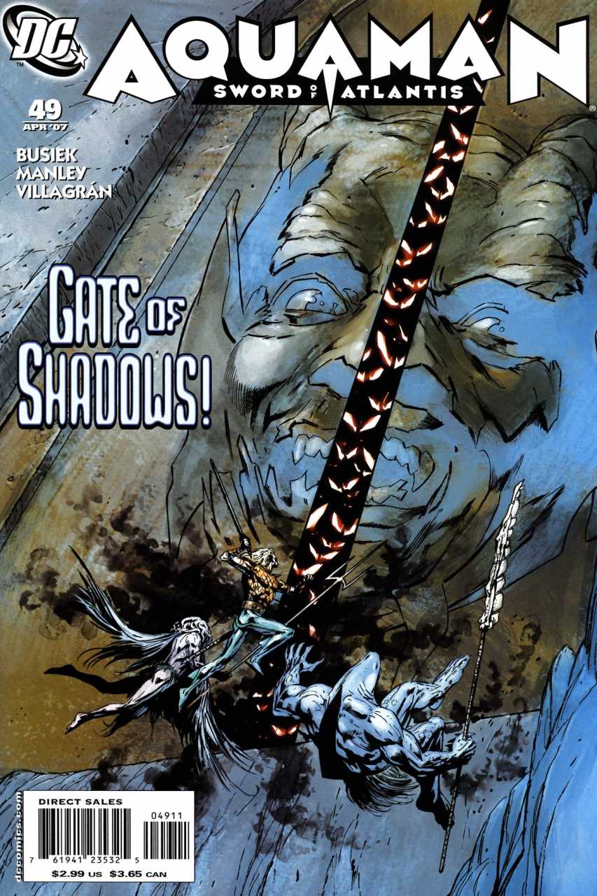 Aquaman: Sword of Atlantis #49 cover