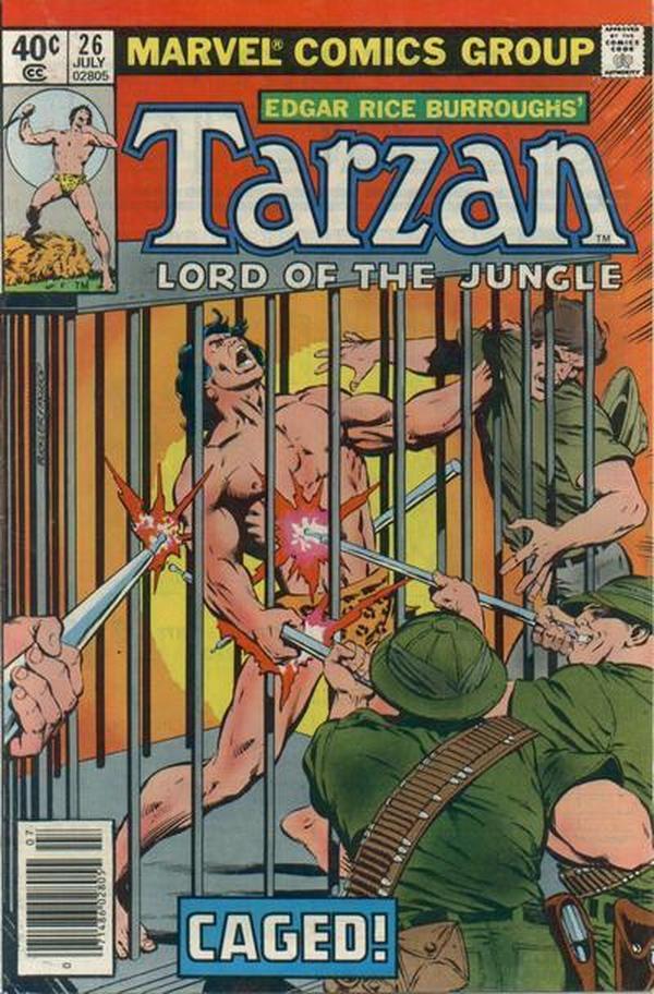 Tarzan #26 cover