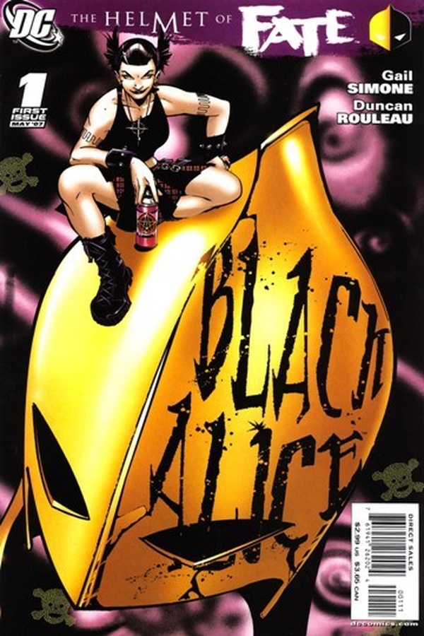 The Helmet of Fate: Black Alice #1 cover