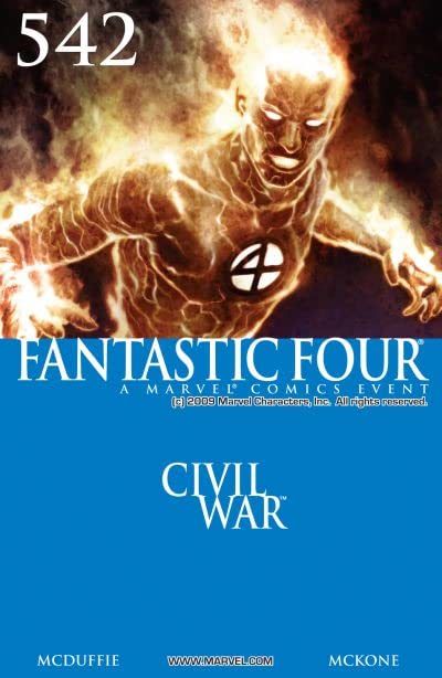 Fantastic Four #542 cover