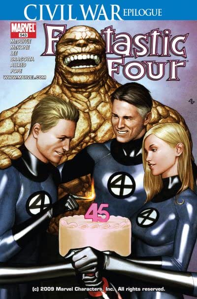 Fantastic Four #543 cover