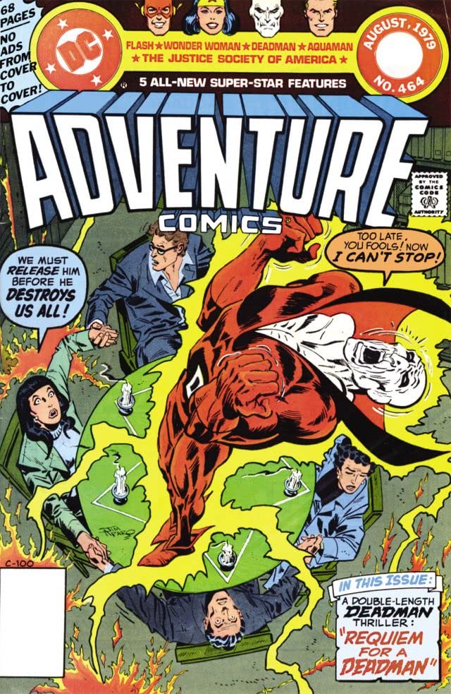 Adventure Comics #464 cover