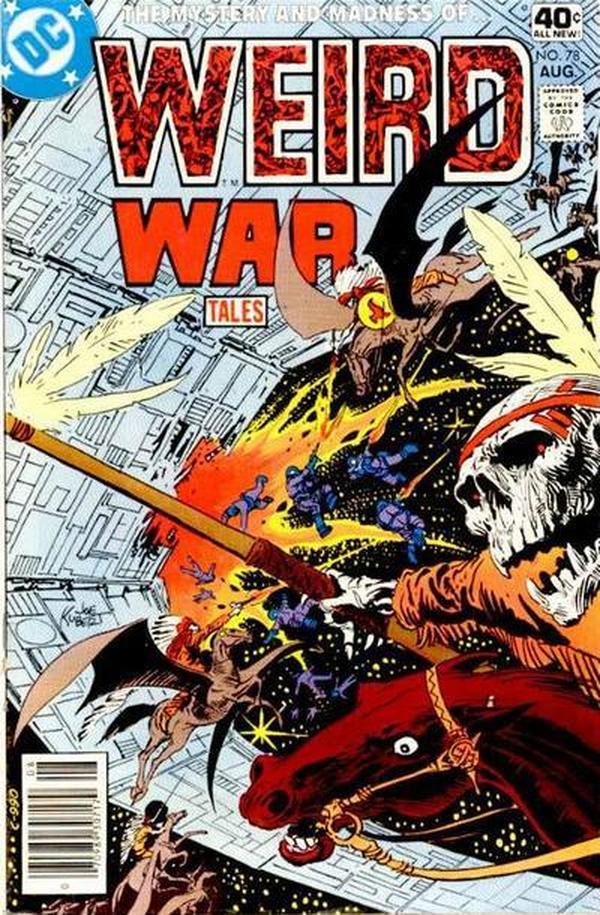 Weird War Tales #78 cover