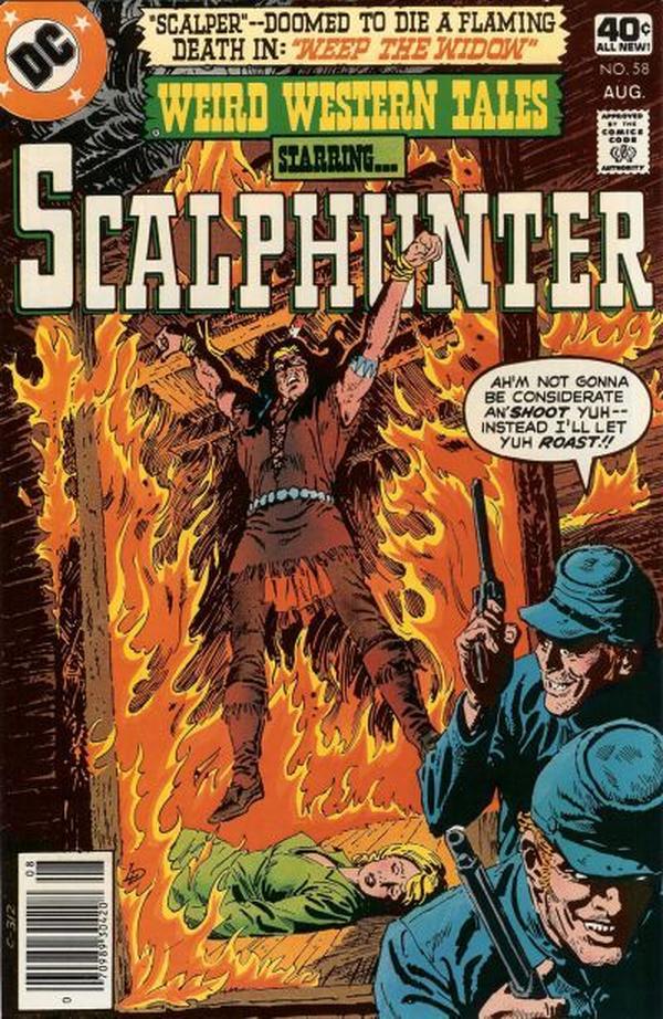 Weird Western Tales #58 cover