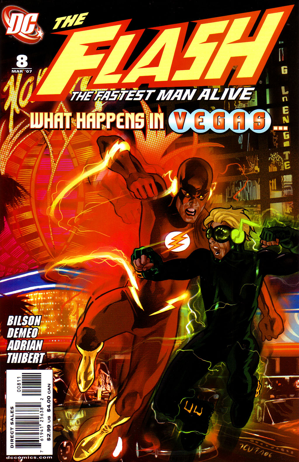 Flash: The Fastest Man Alive #8 cover