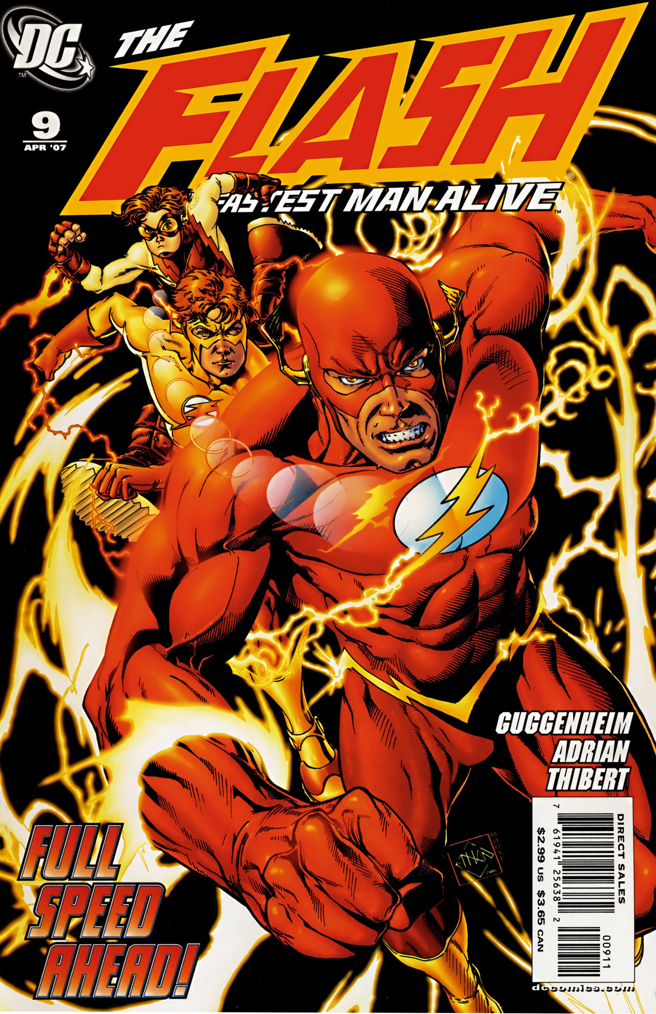 Flash: The Fastest Man Alive #9 cover