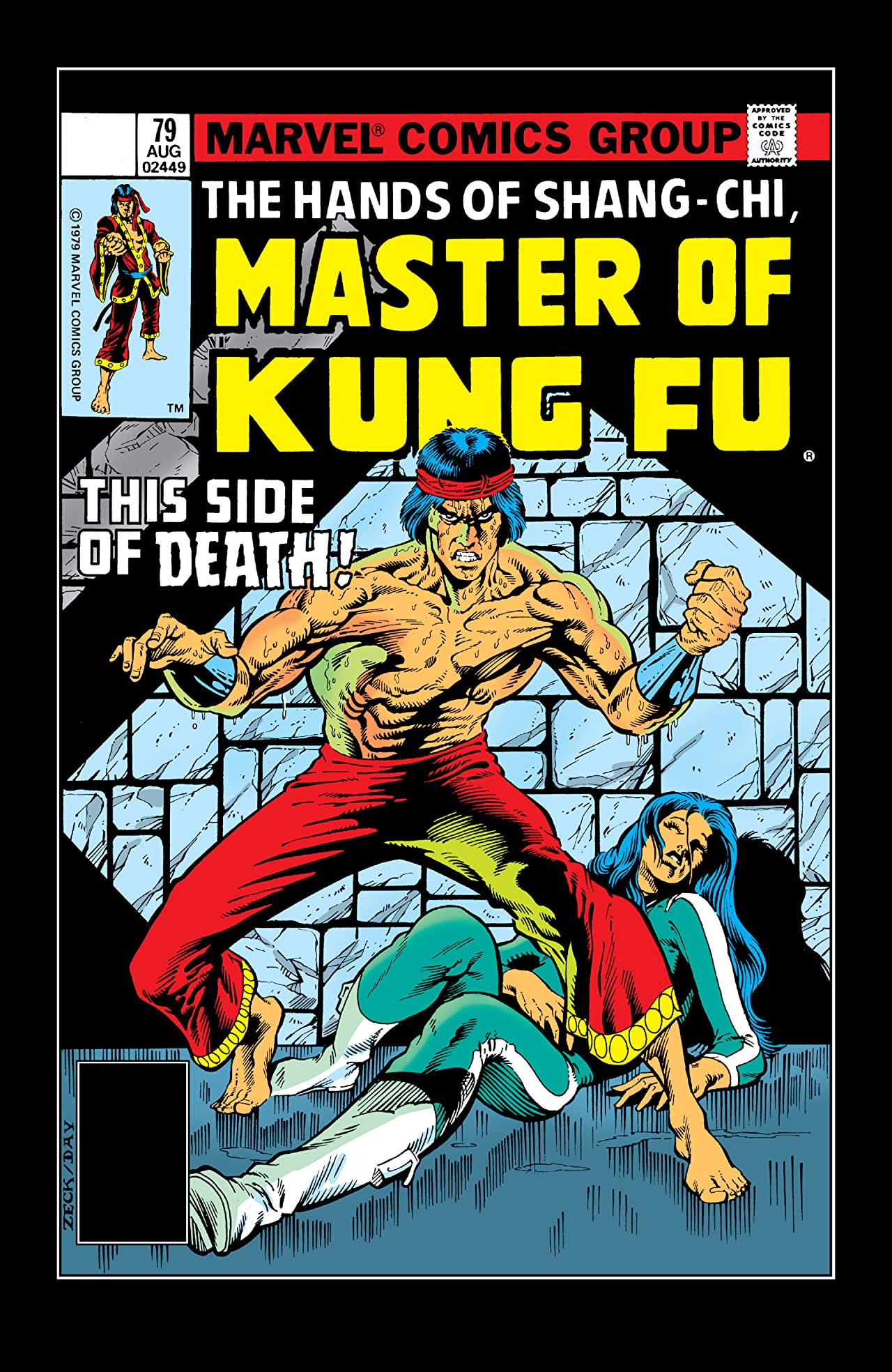 Master of Kung Fu #79 cover