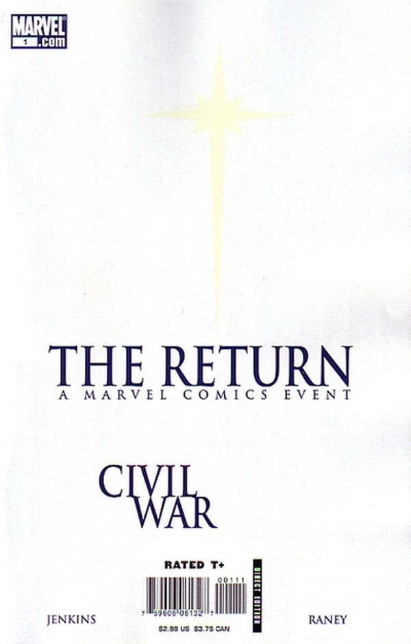 Civil War: The Return #1 cover