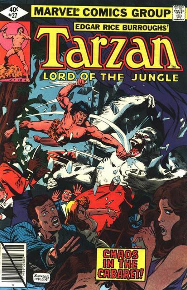 Tarzan #27 cover