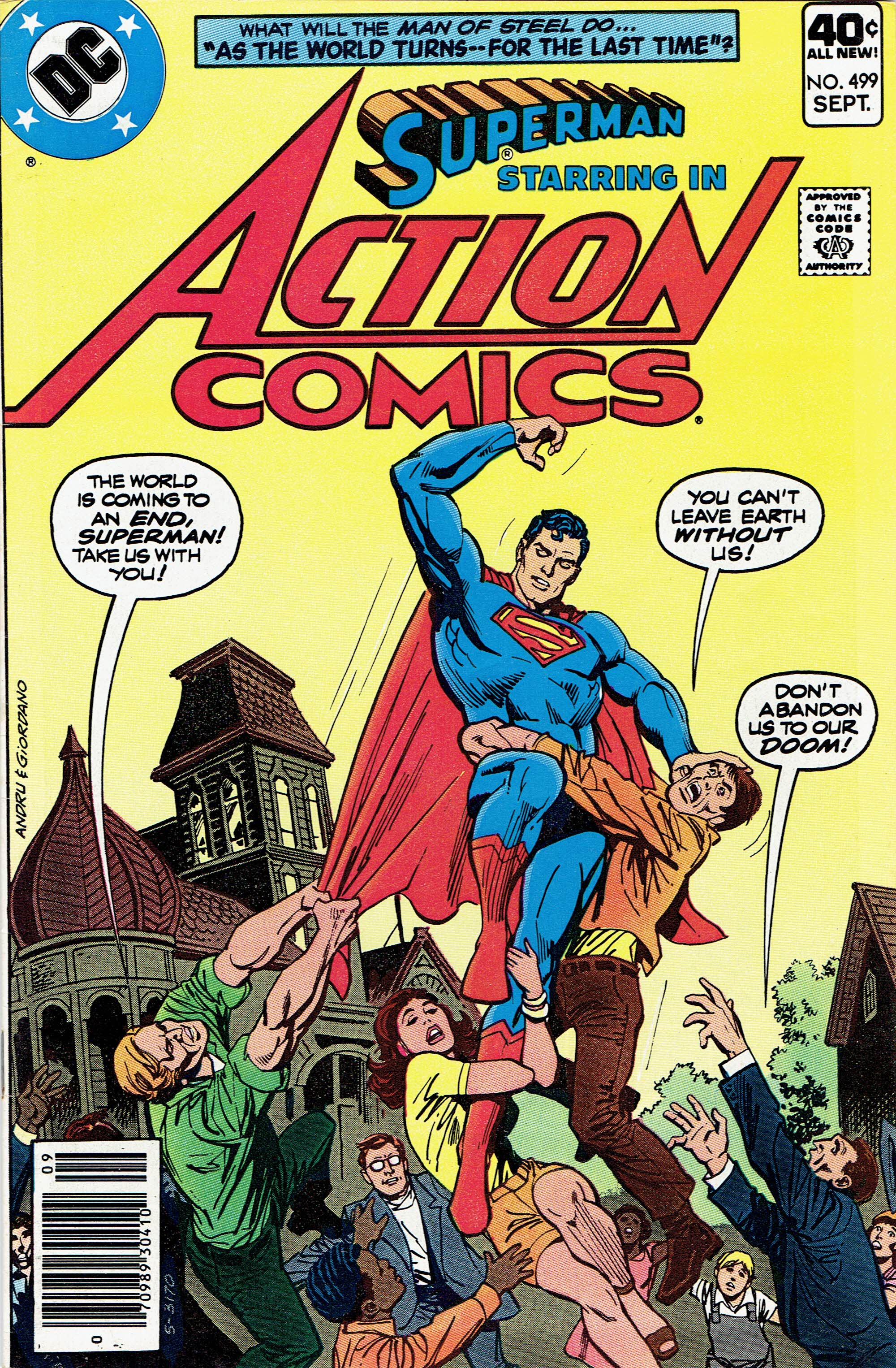 Action Comics #499 cover