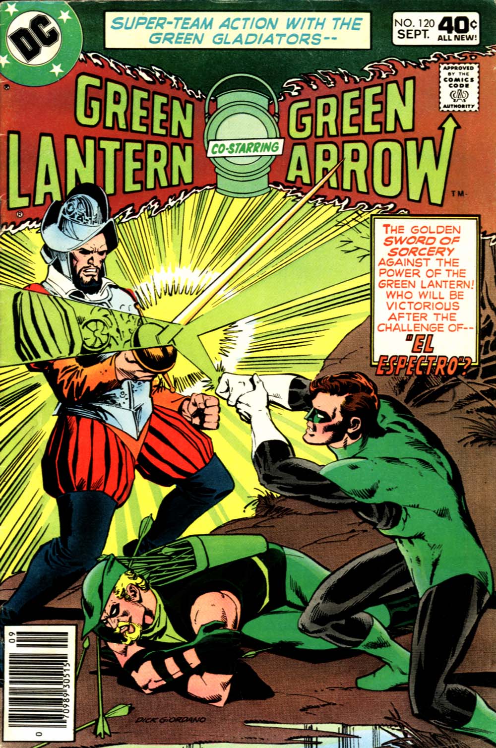Green Lantern #120 cover