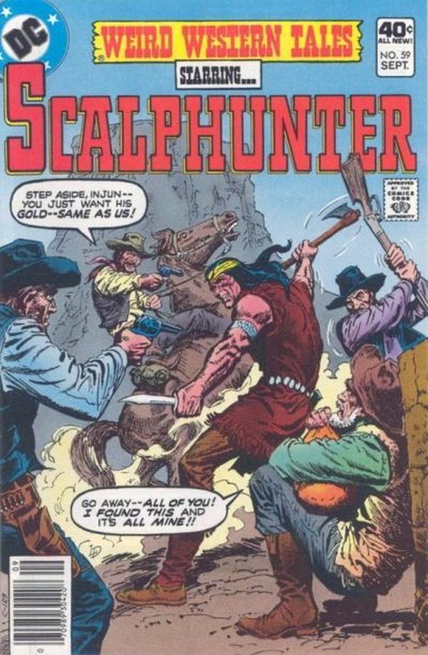Weird Western Tales #59 cover