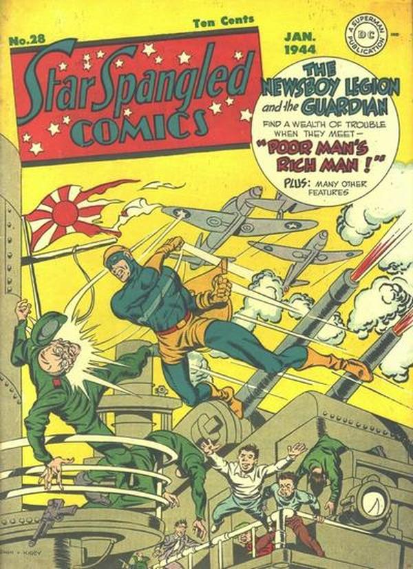 Star Spangled Comics #28 cover
