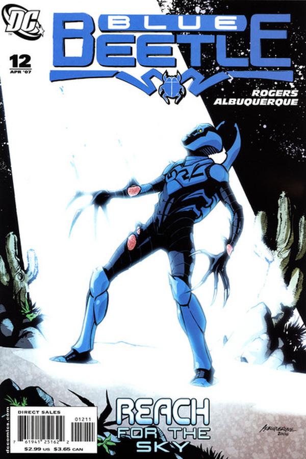 The Blue Beetle #12 cover