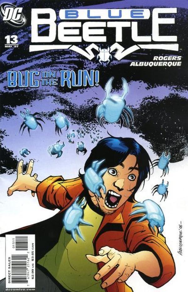 The Blue Beetle #13 cover