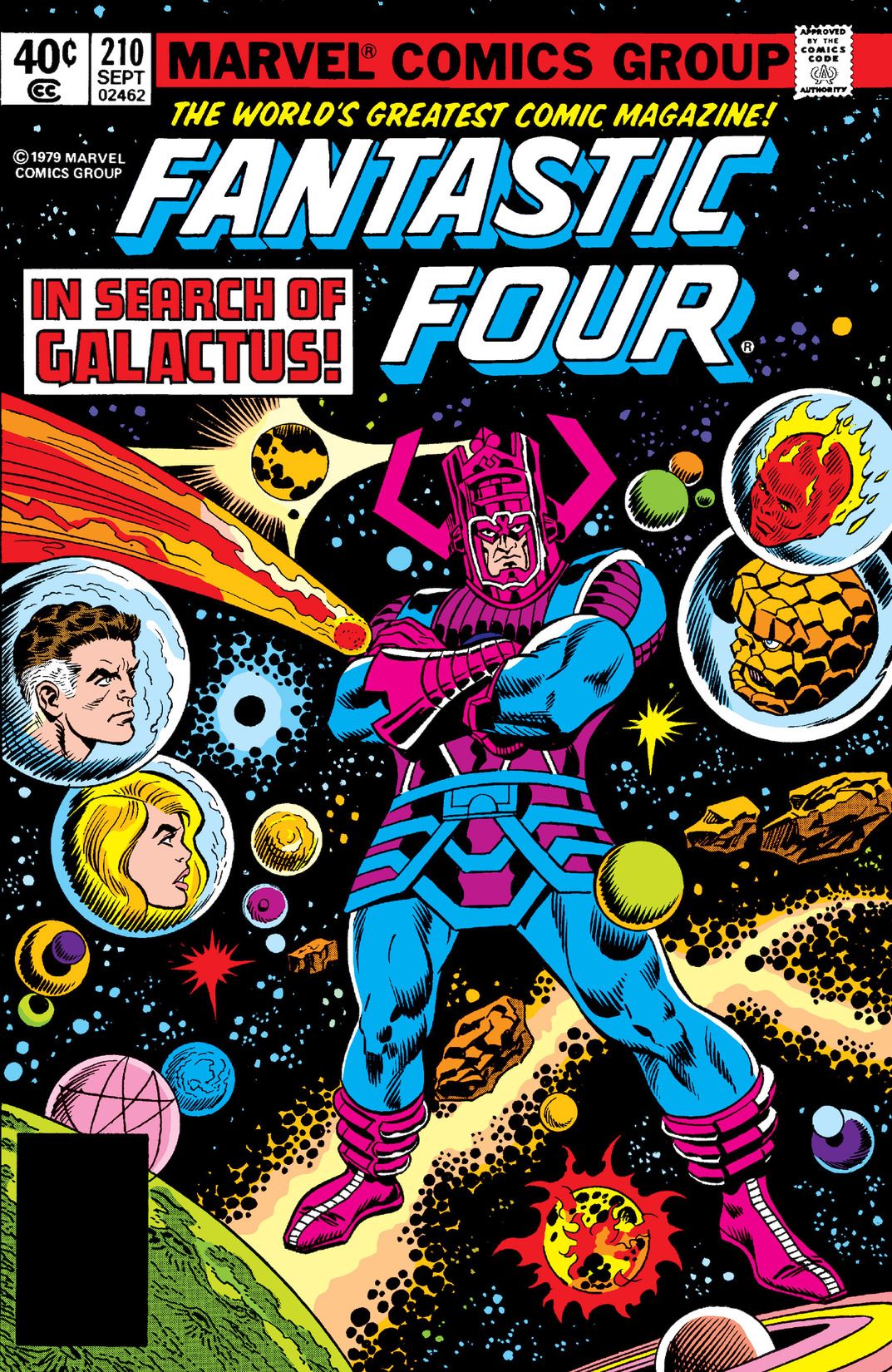 Fantastic Four #210 cover