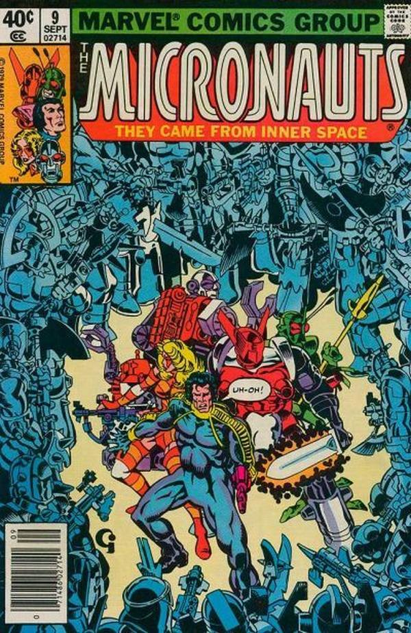 Micronauts #9 cover