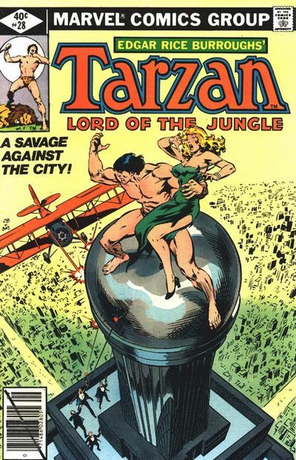 Tarzan #28 cover