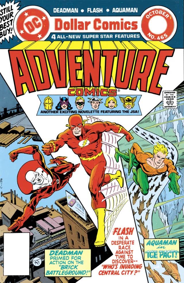Adventure Comics #465 cover