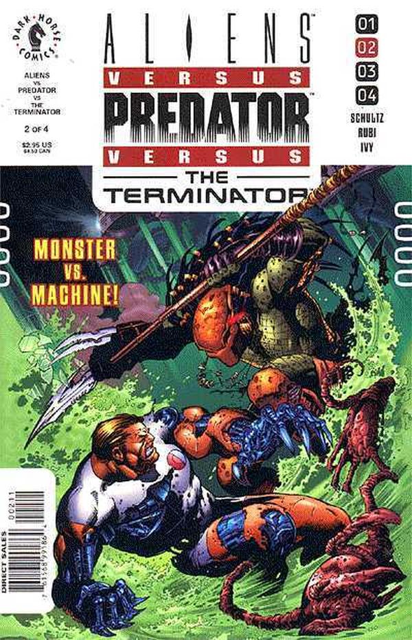 Aliens vs. Predator vs. The Terminator #2 cover