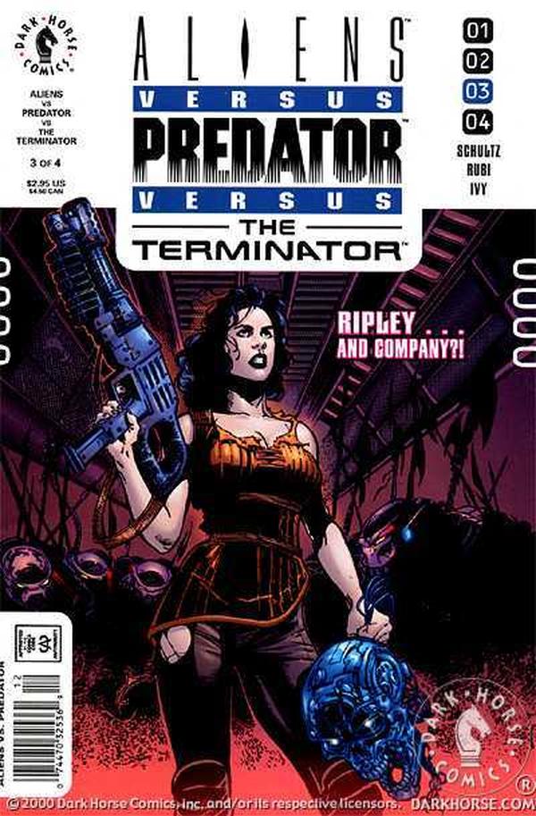 Aliens vs. Predator vs. The Terminator #3 cover