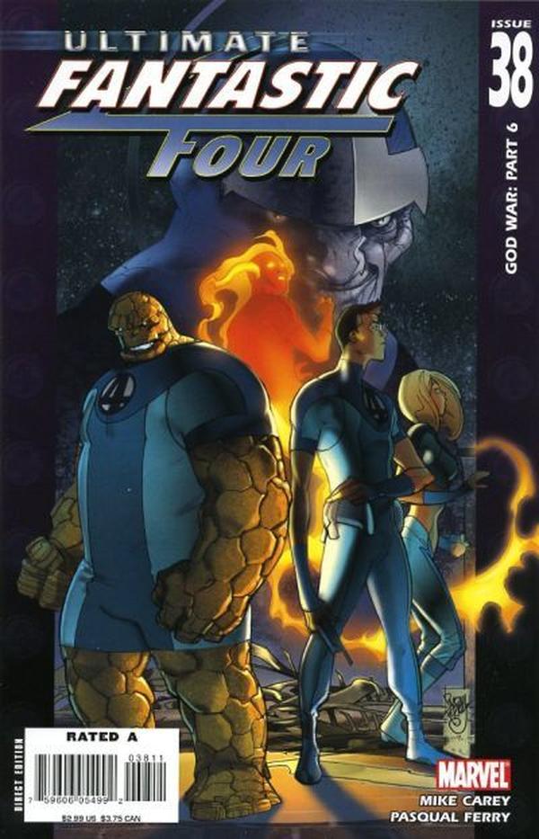 Ultimate Fantastic Four #38 cover