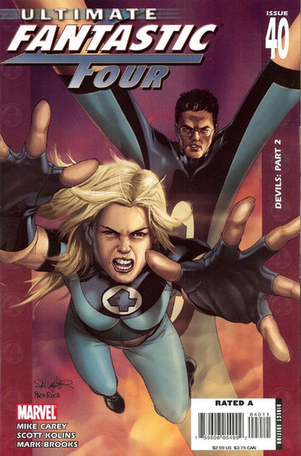 Ultimate Fantastic Four #40 cover