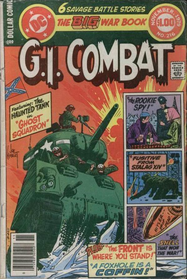 G.I. Combat #216 cover