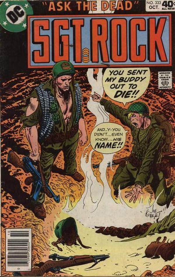 Sgt. Rock #333 cover