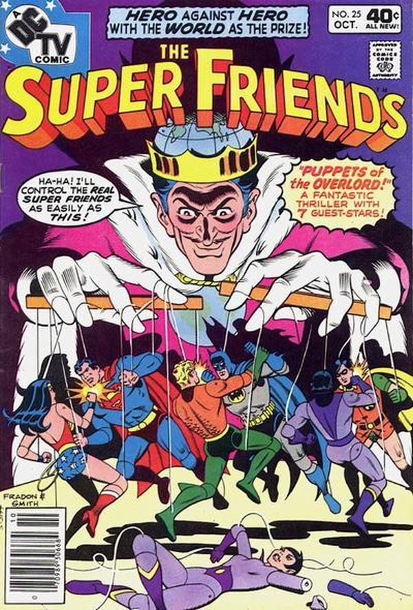Super Friends #25 cover