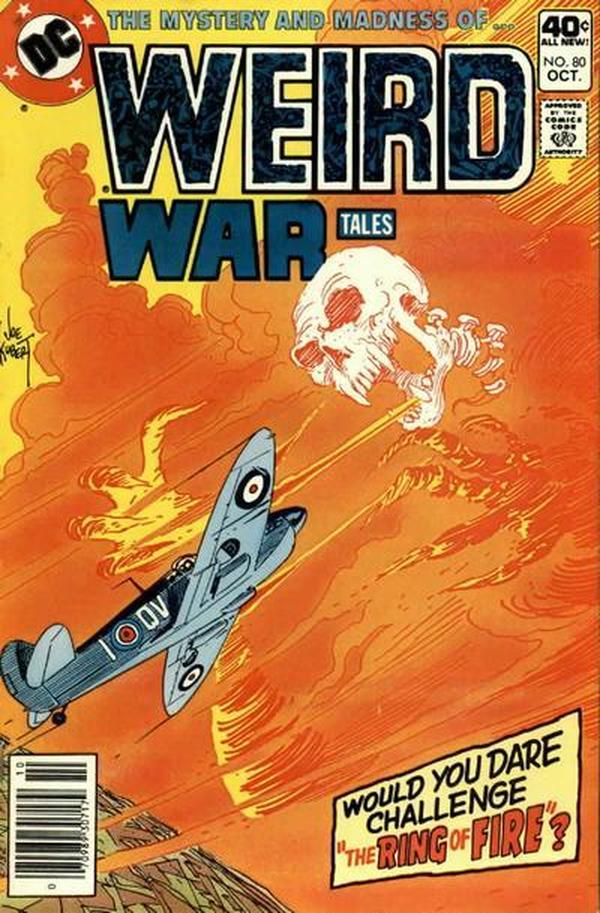 Weird War Tales #80 cover