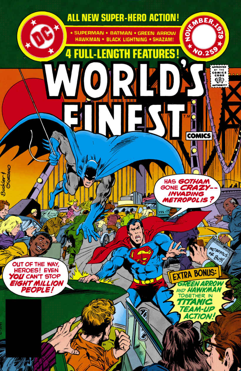 World's Finest Comics #259 cover