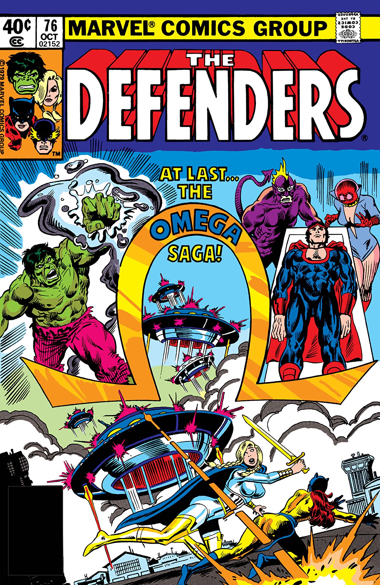 The Defenders #76 cover