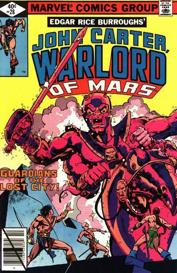 John Carter, Warlord of Mars #28 cover