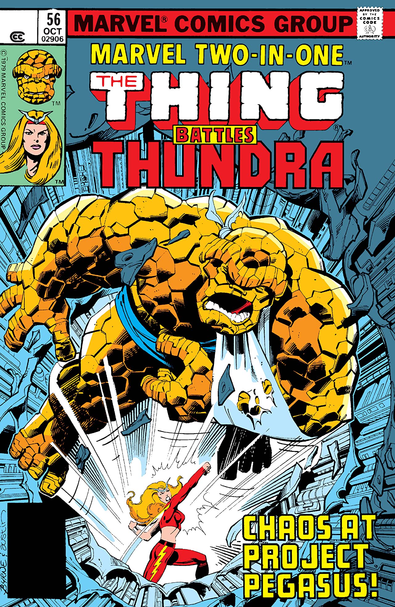 Marvel Two-in-One #56 cover